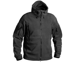 SECURITY HOODED FLEECE COMBAT HOODY HELIKON TACTICAL JACKET ARMY BLACK S-XXL