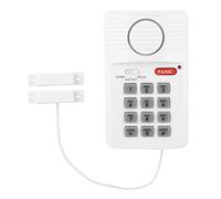 Security Keypad Door Alarm System, Door Alarm System 3 Set up Security Keypad with Panic Button for Home and Office, Sheds, Garages