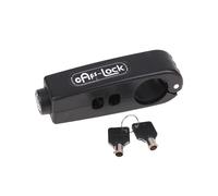 Security Lock Vehicle Bike Anti-Theft Lock Set for Bike Handlebar Lock Brake Lock Motorcycle Lock Horn Throttle Lock(Black)
