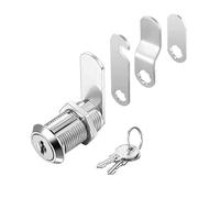 Security Mailbox Lock 16mm 30mm Cam Lock Set Door Cabinet Mailboxes Drawer Cupboard Locker Zinc Alloy Cylinder with 2 Key Furniture Hardware(30mm)