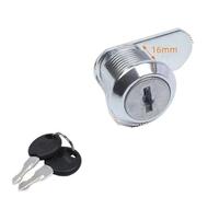 Security Mailbox Lock,2PCS Cabinet Letter Box Cam Cylinder Locks Door Drawer Cupboard Locker Furniture with Keys(16mm)