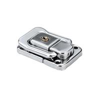 Security Mailbox Lock, Cabinet Locks Pack of 3 with Key Spring Latch Box Hasp Fastener for Drawer Door Furniture