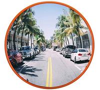 Security Mirror, Street Wide-Angle Lens Garage Mirror Observation Lenses Rotatable Convex Mirror Parking Lot Hospital Street Traffic Mirror
