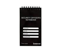 Security Officers Pocket Notebook | Serially Numbered | Waterproof Paper | 100 pages | Stone Paper | 150x85MM (1 Pack)