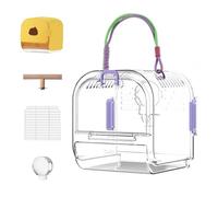 Security Pet Satchels Large Capacity Pet Slings Ventilated Travel Carriers For Outdoor Bird Excursions Small Bird Carriers