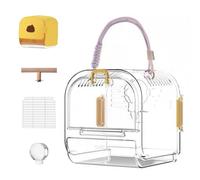 Security Pet Satchels Large Capacity Slings Ventilated Travel Carriers For Outdoor Bird Excursions Outdoor Bird Cage