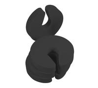 Security Post - Anti-Pinch Door Stopper | Safety Door Protector | Door Lock Buckles | Protect Fingers with Soft Foam Guard | Protects