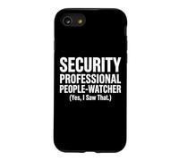 Security Professional People-Watcher Yes I Saw That Design Case for iPhone SE (2020) / 7/8