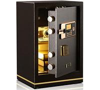 Security safe biometric Large Lock with Led Display Wall-Anchoring for Home Hotel Medication