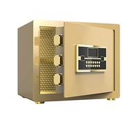 Security Safe Box Safes Safe Box Octagonal Lock Bolt + Anti-Theft System Cabinet Safes for ID Papers A4 Documents Laptop Computers Jewels 38 32 30cm