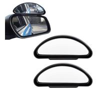 Thrink Security Safety Auxiliary Mirror for Universal Cars - Blind Spot Mirrors | Solve dead angle zone | EASY TO INSTALL | Fits all cars, pickups, SUVs, trucks and buses