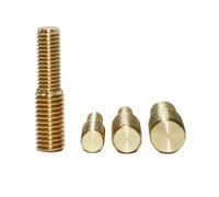 Security Screw，1-5pcs Brass Double Head Transfer Screw M3 M4 M5 M6 M8 M10 M12 Thread Adapter Male to Conversion Copper Bolt for Camera(M5x20 to M10x20(3pcs)(M5x16 to M8x16(4pcs)