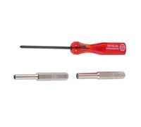 Security Screwdriver Bit Set 3.8mm 4.5mm Y-Type for Nintendo N64 SNES NES Game Boy Wii Console Repair and Cleaning Tool Kit Red