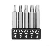 Security Screwdriver Bits Set with Triangle Y U Spanner Head, Tamper Resistant Drill Bits, 50mm Length Special-Shaped Screwdriver Bit for Appliance Toy Repair(Triangle plum)