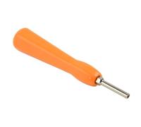 Security Screwdriver Set, 3.8mm & 4.5mm Gamebit for NES for SNES N64 for Gameboy SFC, Orange Hardened Steel Repair Tool