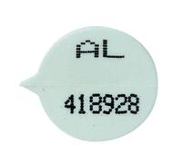 Security Seals Numbered Round White (Pack of 1000) WSealNO + Free FINCHLEY Pen