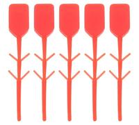 Security Seals Plastic Latch Tags Red Fire Extinguisher 100pcs
