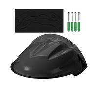 Security Shield - Aluminum Roof Guard, Protective Shade | Sun Rain Barrier Accessory Outdoor Dome Bullet Housing Fit Installation System Camera Support Mount Design Structure Ceiling Wall Fit