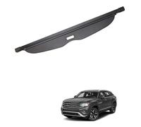 Security Shield Shade For VW For Teramont For Atlas 2017-2020 2021 2022 Retractable Privacy Boot Cargo Cover Trunk Cover Safety Shield Rear Sun Visor Supplies(Leather)