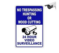 Security Signs, Home Security Signs | Private Property No Signs of Intrusion,No Intrusion Sign For Private Property, 12x8 Inch Video Signs For Outdoor