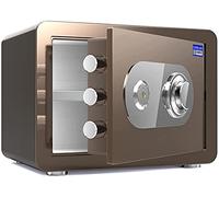 Security Small Home Fireproof and Anti-Theft Safe Steel Storage Box Can Be Put in Cabinet Easy to Operate