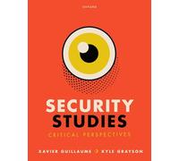 Security Studies: Critical Perspectives