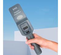 Security Tag Deactivator with Sound & Light Alarm, Universal Voltage 100-240V, Handheld Detector for Retail Stores