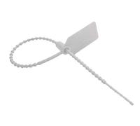 Security Tag Seal/Fire Seal Fastener - Different Pack Sizes & Colours Available (White, 250 Pieces)