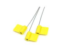 Security Tags Trailer Door Seal 25cm/9.8in with Print Progressive Numbering for Cargo Containers Truck Trailers-Yellow||500pcs