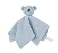 Security Towel Drooling Bib Knitted Bear Soothes Towel Teething Sleep Doll Toy Nursing for Infant Cotton Comforter Blanket Soft Newborn Sleep Toy