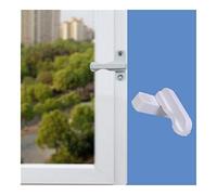 Security Window Lock Thickened Aluminum Alloy T-lock Push Open Door and Window Handle Window Handle Modern Lock Buckle Door Window Handle Anti-theft Sliding Window Security Lock