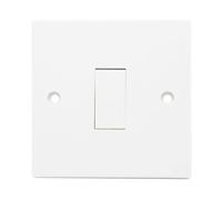 Securlec 1 Gang Intermediate Switch in White Securlec White
