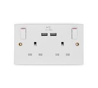 Securlec Switched Socket White (One Size)