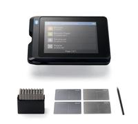 SecuX Deluxe - W20 + XSEED Plus - Touch Screen Crypto Wallet with Bluetooth, NFT Support + Seed Shrase Plates (2 x Steel x Aluminum) (Steel Punch Set, Engraving Pen & Security Seal)