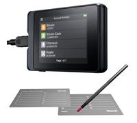 SecuX W10 Crypto-Asset Hardware Wallet - The Ideal Solution for Safely Storing Your Bitcoin, Ethereum, Ripple, Litecoin, Bitcoin Cash and More (W10C)