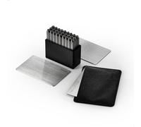 SecuX - XSEED Plus - Secure Bitcoin Wallet Crypto Seed Storage Steel Plates (Steel Punch Set Included) Compatible with SecuX, Ledger, Trezor Hardware Wallets