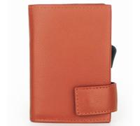 SecWal SecWal 1 credit card case wallet RFID leather 9 cm orange