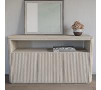 sedalia wooden storage cabinet in whitewash