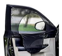 Sedans and Compact SUV Car Front Window Screens for Camping Front Windows Shade Driver Side Window Privacy Covers Zipper Added Increased Ventilation