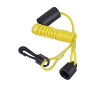 SeDeplacer 515-177-057 Ignition Key Cap & floating clip on style lanyard Compatible with All seadoo and Skidoo Models, Yellow, Large
