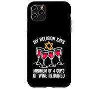 Seder Leader Jewish Food Religion Matzah Passover Leader Case for iPhone 11 Pro Max