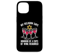 Seder Leader Jewish Food Religion Matzah Passover Leader Case for iPhone 13