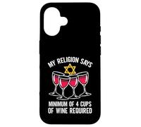 Seder Leader Jewish Food Religion Matzah Passover Leader Case for iPhone 16