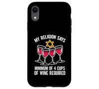 Seder Leader Jewish Food Religion Matzah Passover Leader Case for iPhone XR