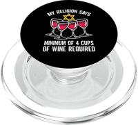 Seder Leader Jewish Food Religion Matzah Passover Leader PopSockets PopGrip for MagSafe