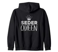 Seder Passover Pesach Queen Zip Hoodie