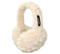 SEDEX Ear Muffs Women, Winter Warm Foldable Fluffy Plush Ear Warmer Earmuffs Fuzzy Faux Fur Outdoor Earflap Cold Weather Ear Warmer(Beige)