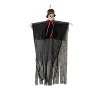 SEDEX Halloween Hanging Decorations, Grim Reapers Hanging Ghost Decorations Flying Skeleton Spooky Scary Party Props Horror Decor Indoor Outdoor Graveyard Haunted House Black