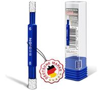 SEDION Professional Square Drill Bit Set - 1 x Ø 6mm & 8mm Hexagonal Double Sided Tile Drill Bit for Ceramic, Stoneware, Marble, Granite & Hard Tiles