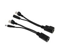 SEDNA - Passive PoE Injector/Splitter cable kit with 5.5 mm x 2.1 mm DC Connector